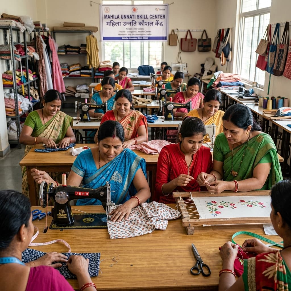 Vocational Training: Unleashing the Potential of Rural Women